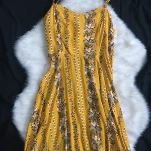 Yellow Flowy Dress! $15